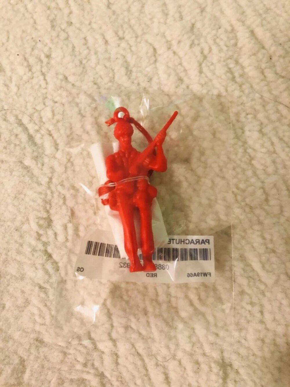Supreme FW19 Parachute Toy Red Paratrooper Sealed